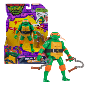 Turtles - tartarughe ninja deluxe da 15cm - michelangelo - GIOCHI PREZIOSI, Turtles