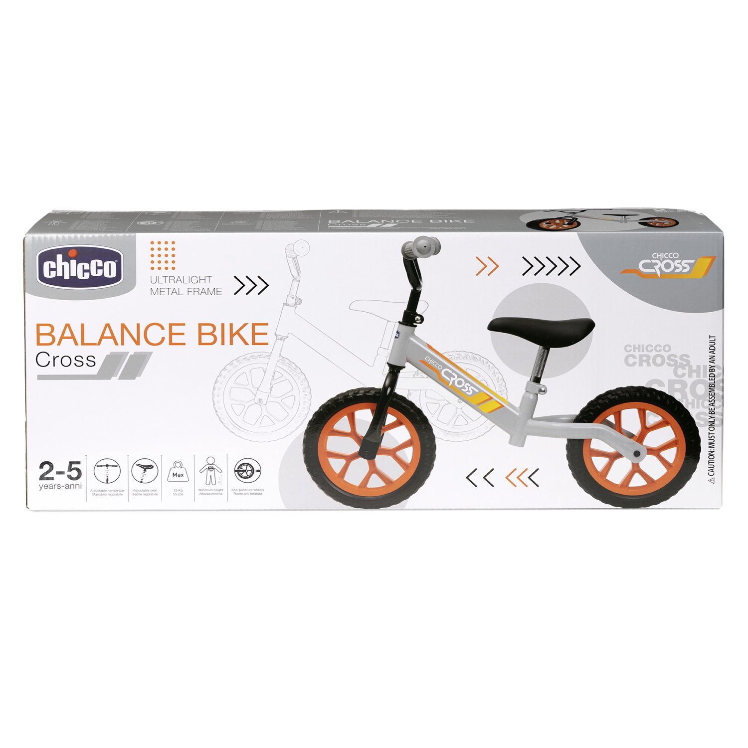 Chicco - balance bike cross - first rides, 2-5 anni - Chicco