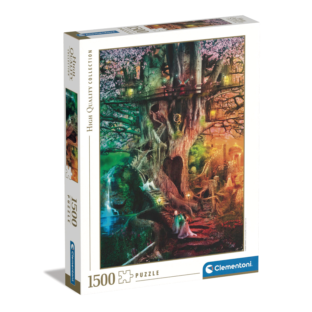 Clementoni puzzle high quality collection - the dreaming tree - 1500 pezzi, puzzle adulti - CLEMENTONI