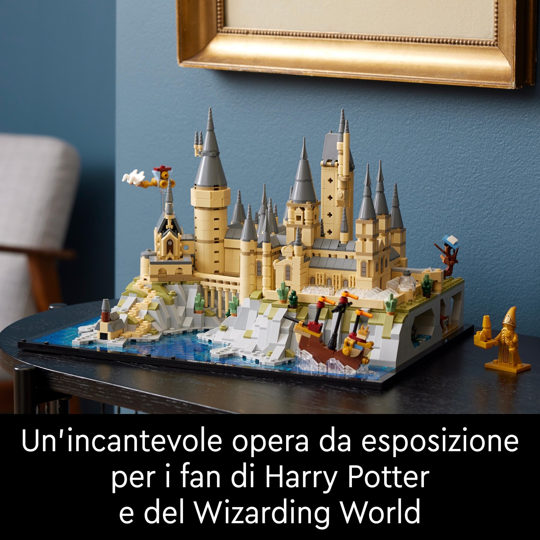 Lego harry potter 76419 castello e parco di hogwarts, grande set con torre dell'astronomia, sala grande e camera dei segreti - LEGO® Harry Potter™