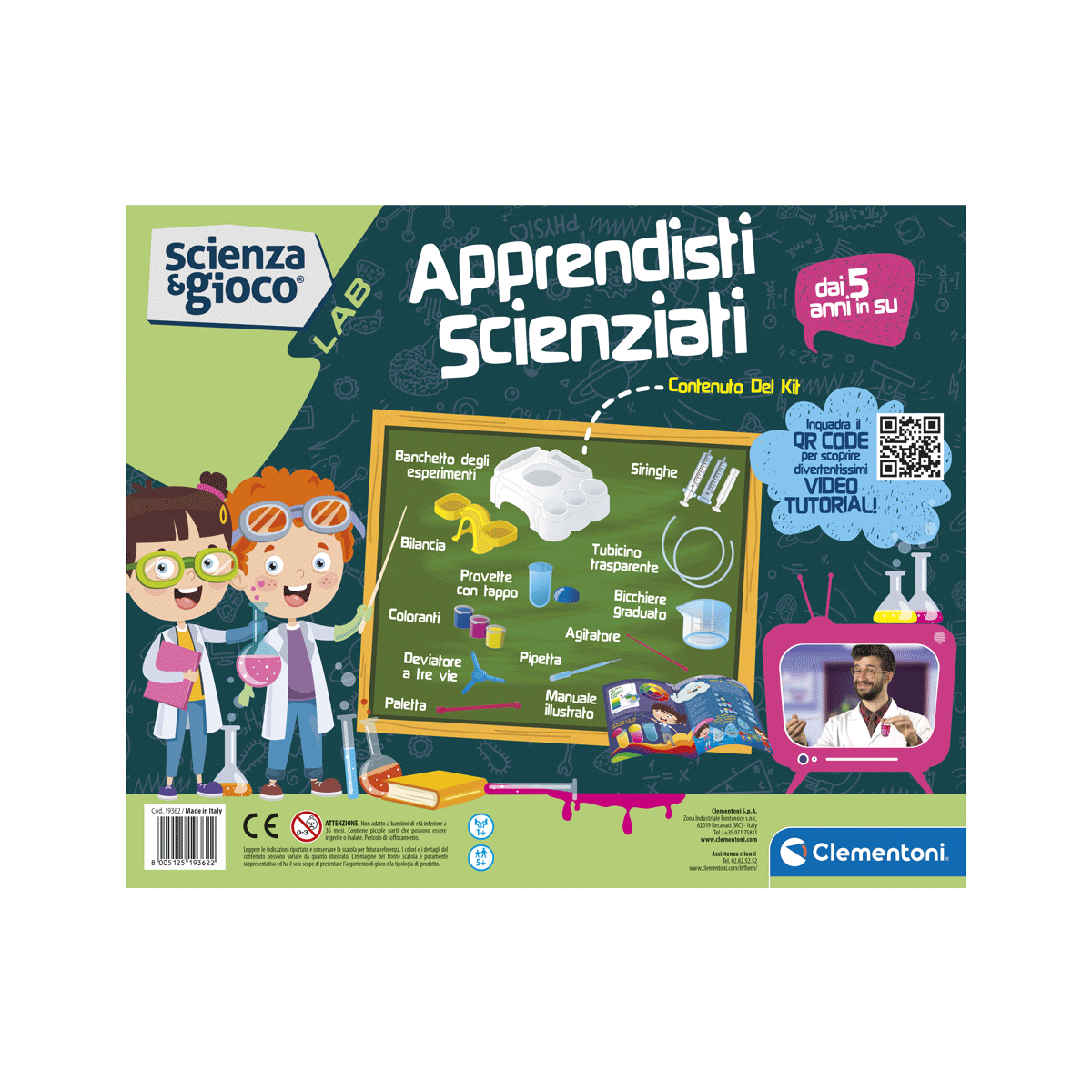 Clementoni - scienza e gioco lab - apprendisti scienziati - Scienza e Gioco