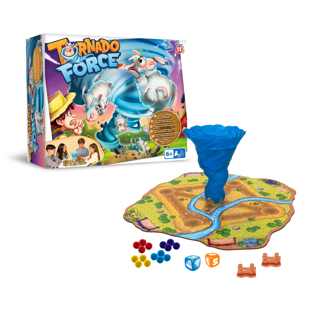 Playfun, tornado force - l'unico gioco da tavola con la forza di un vero tornado! - 