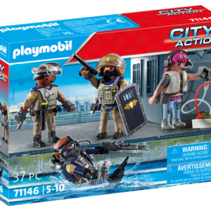 Playmobil 71146 unita' speciale - set 4 personaggi per bambini dai 5 anni - Playmobil