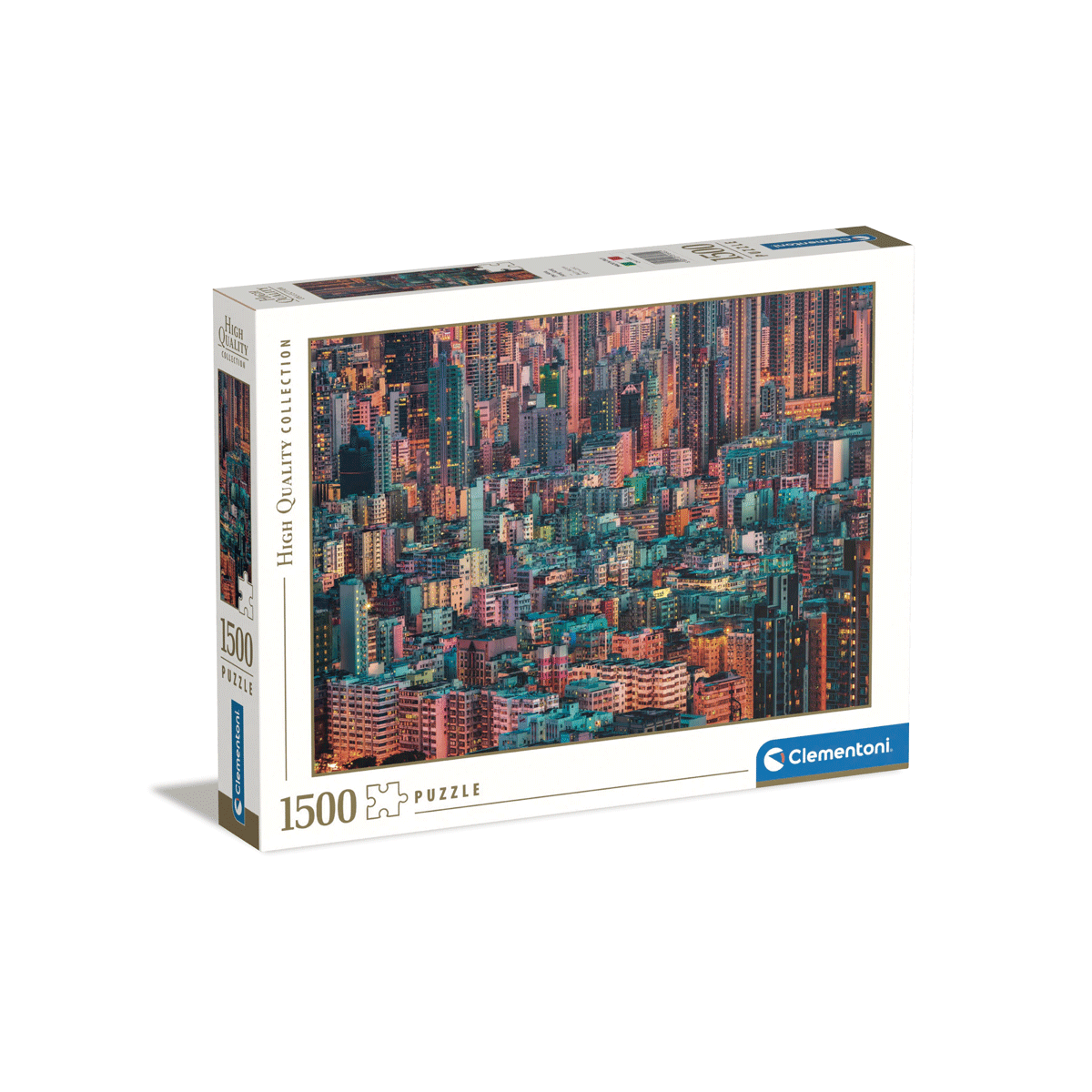 Clementoni puzzle high quality collection - the hive, hong kong - 1500 pezzi, puzzle adulti - CLEMENTONI