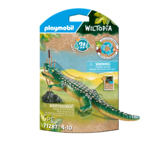 Playmobil 71287 wiltopia alligatore giocattolo sostenibile per bambini dai 4 anni - Playmobil