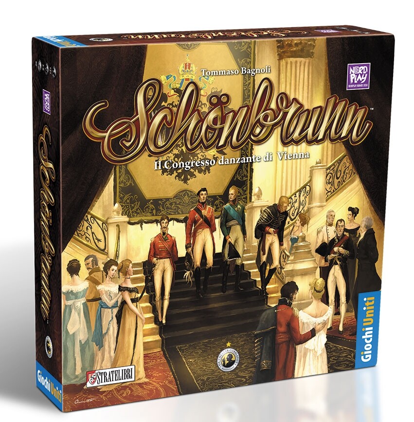 Schonbrunn, gioco da tavolo per 3-6 giocatori, gioco storico - 