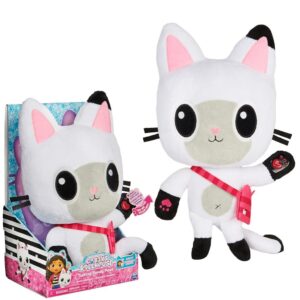 Gabby's dollhouse peluche parlante pandy 30cm con effetti sonori - GABBY'S DOLLHOUSE