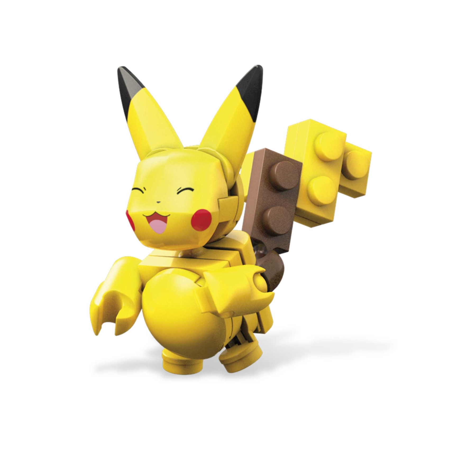 Mega pokémon - pokéball personaggi kanto, set con 4 pokémon da costruire, include pikachu, bulbasaur, charmander e squirtle, pokéball da esporre, 6+ anni, gcn21 - POKEMON
