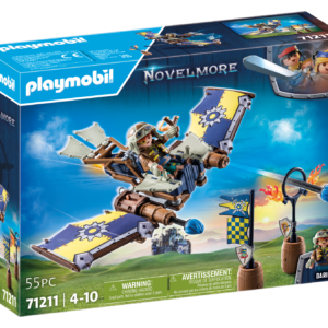Playmobil 71211 novelmore dario con aliante per bambini da 5 anni in su - Playmobil