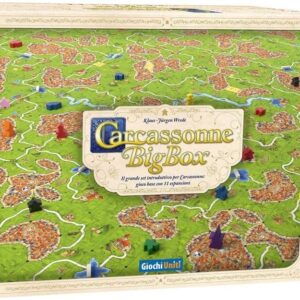 Carcassonne big box - 2022, 2-6 giocatori, 7+ anni, un classico intramontabile - 