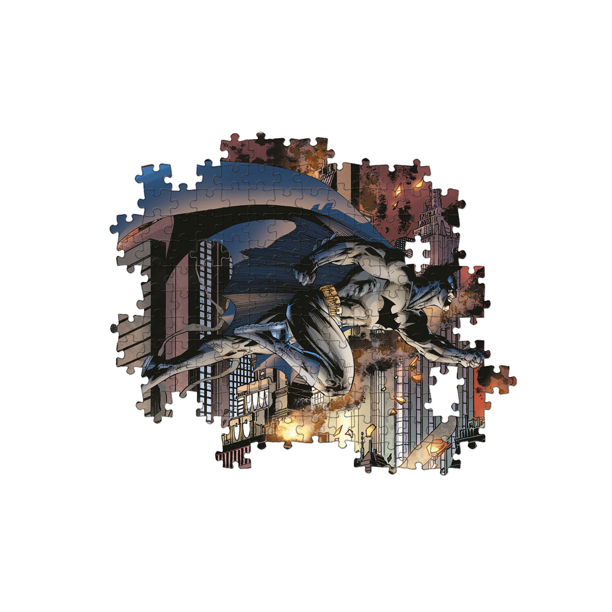 Clementoni puzzle batman - 1000 pezzi, puzzle adulti - CLEMENTONI