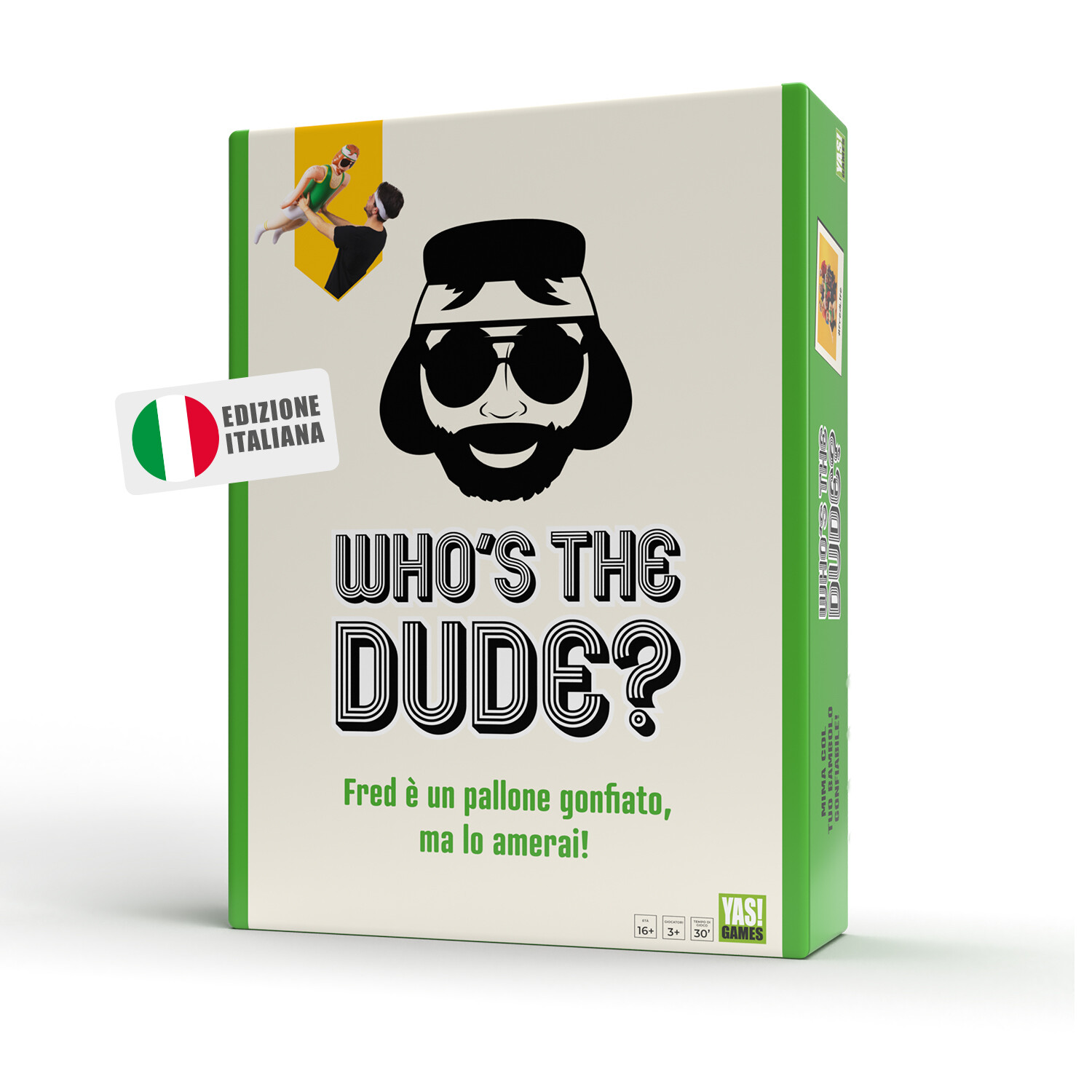 Yas!games - who's the dude? - party game - risate garantite - mimo - 