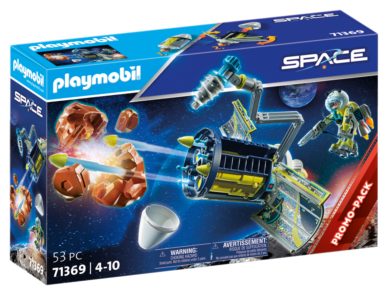 Playmobil 71369 promopack distruttore di meteoriti per bambini dai 4 anni - Playmobil