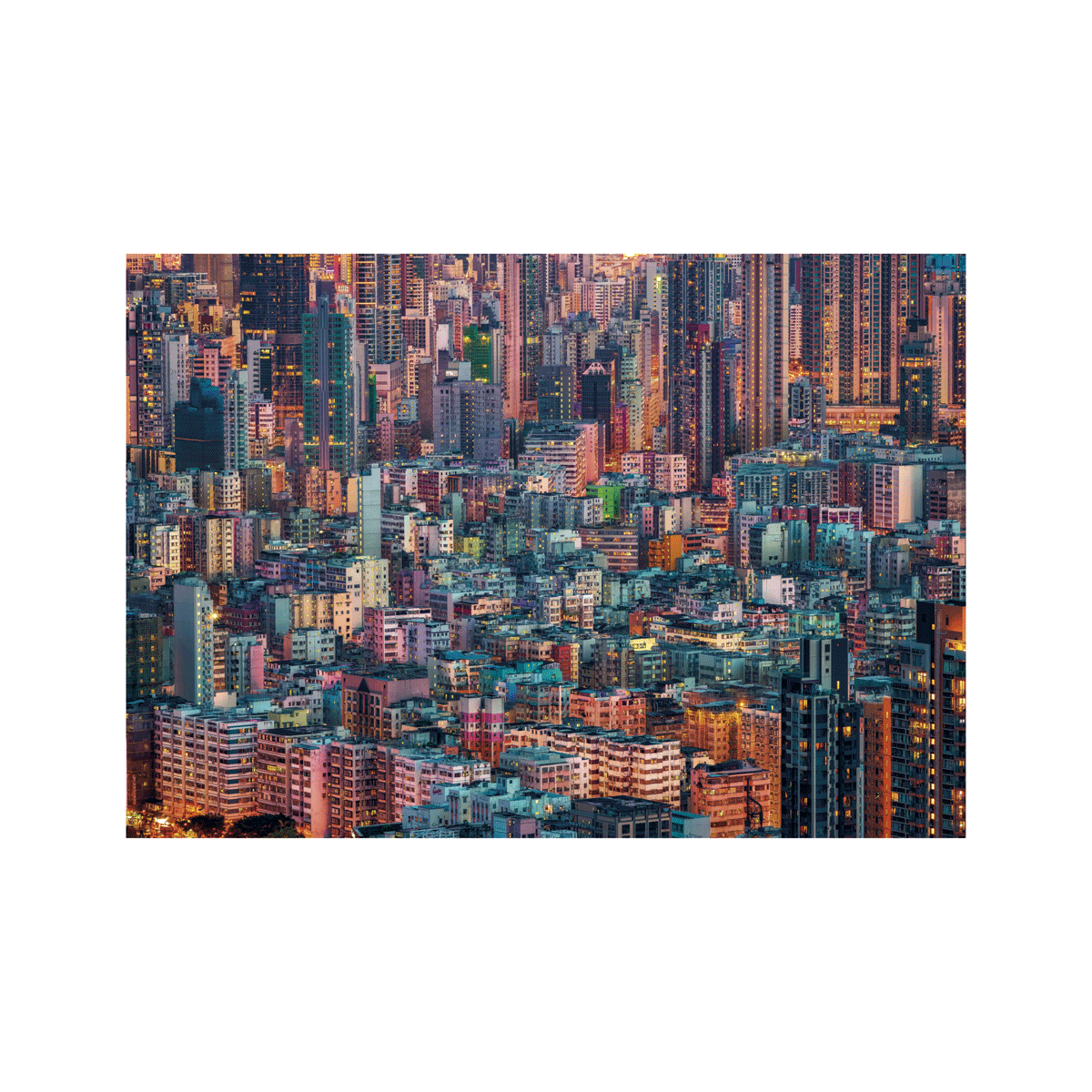 Clementoni puzzle high quality collection - the hive, hong kong - 1500 pezzi, puzzle adulti - CLEMENTONI