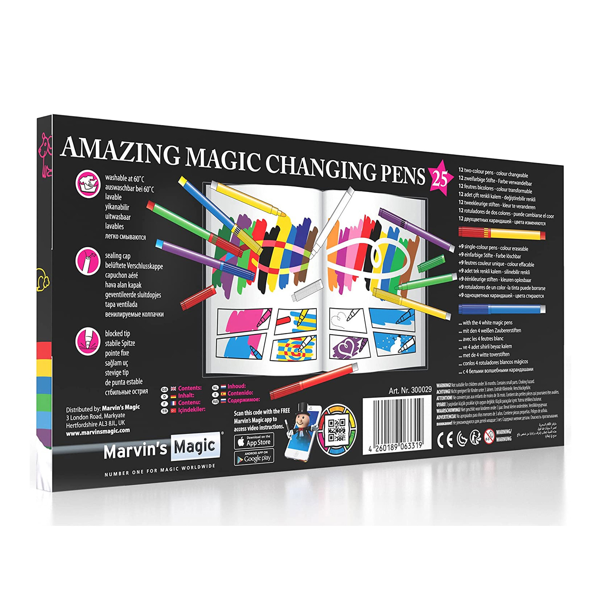 Amazing magic changing pens (25 pack) - Marvin's Magic