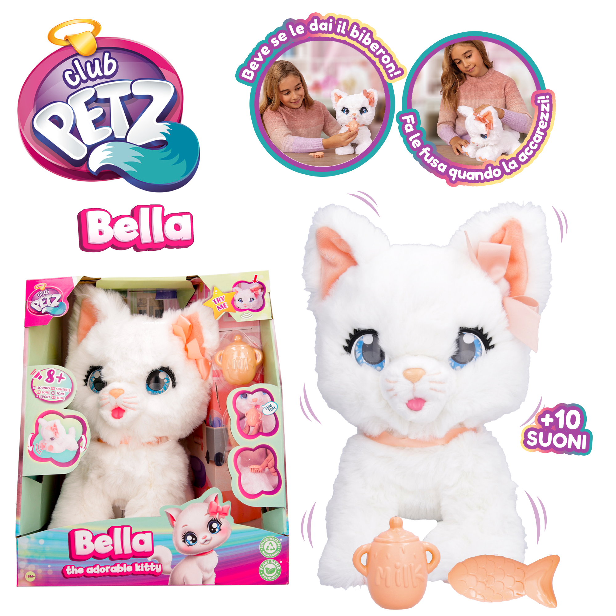 Club petz bella, the adorable kitty - la gattina più coccolosa che ci sia! - Club Petz IMC