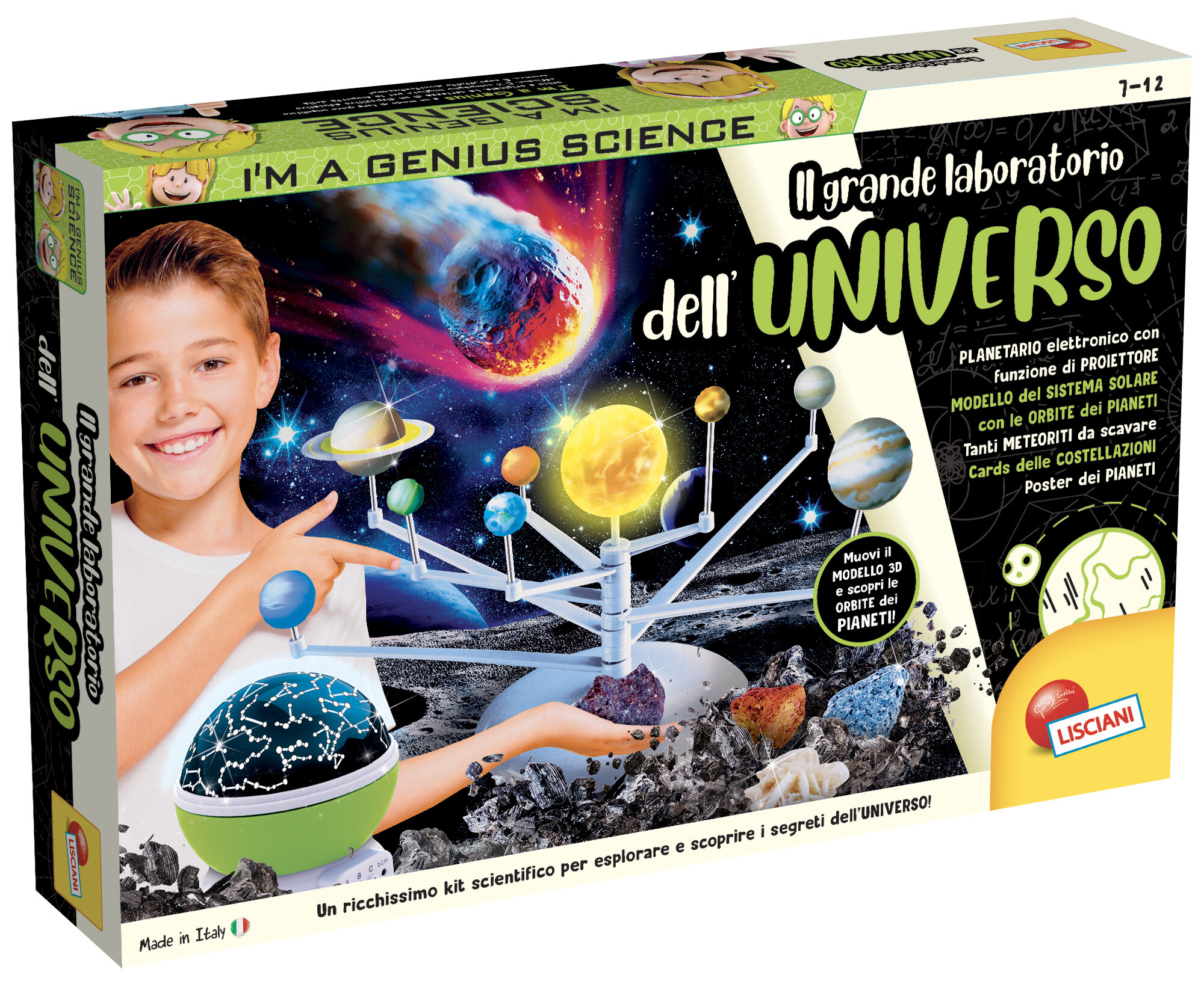 Ludattica Lab&craft My Planet Gioco Bambini 3-7 Anni Imparare L'universo 