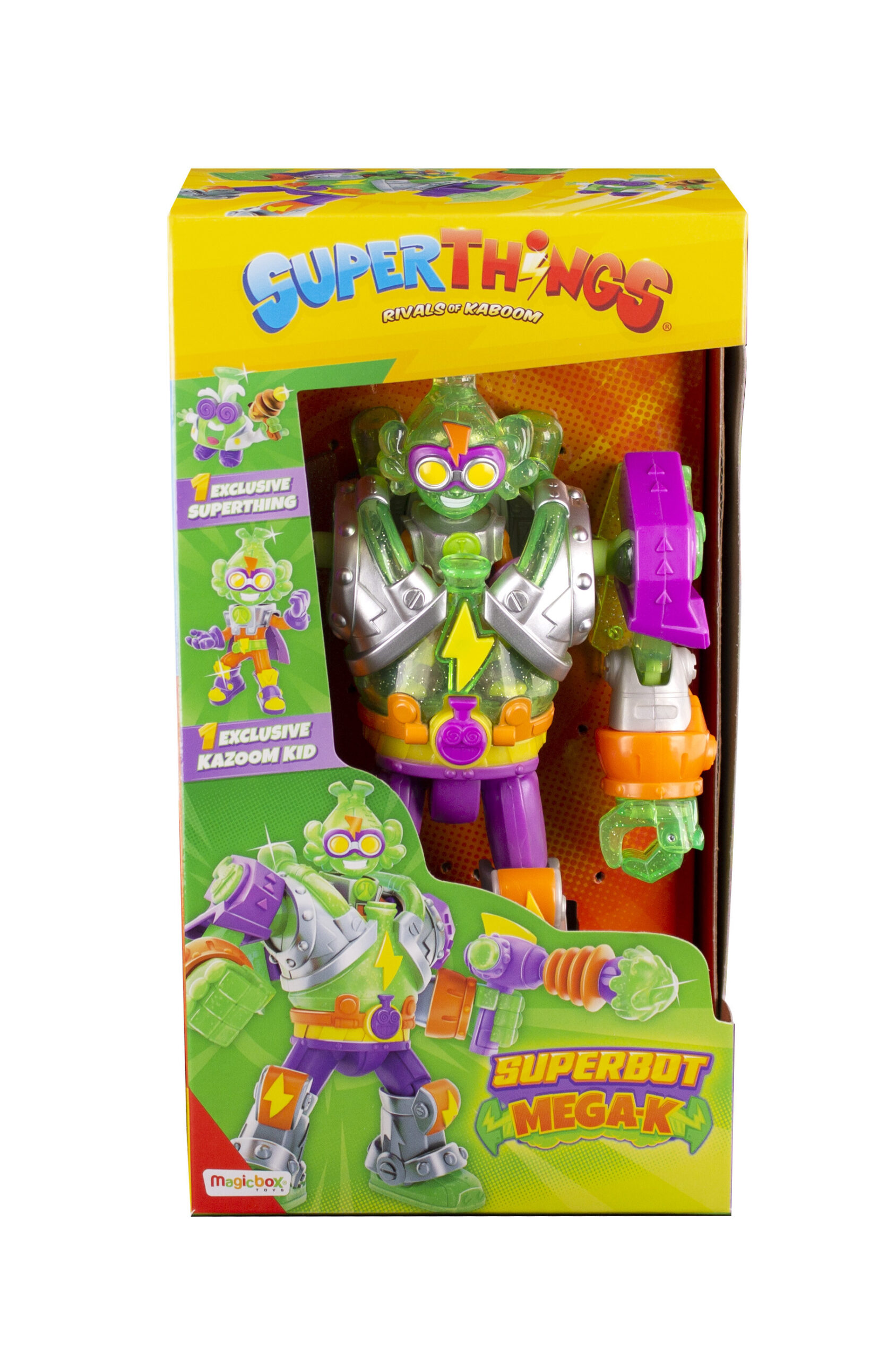 Superthings superbot mega-k con 1 kazoom kid e 1 superthing - SUPERTHINGS