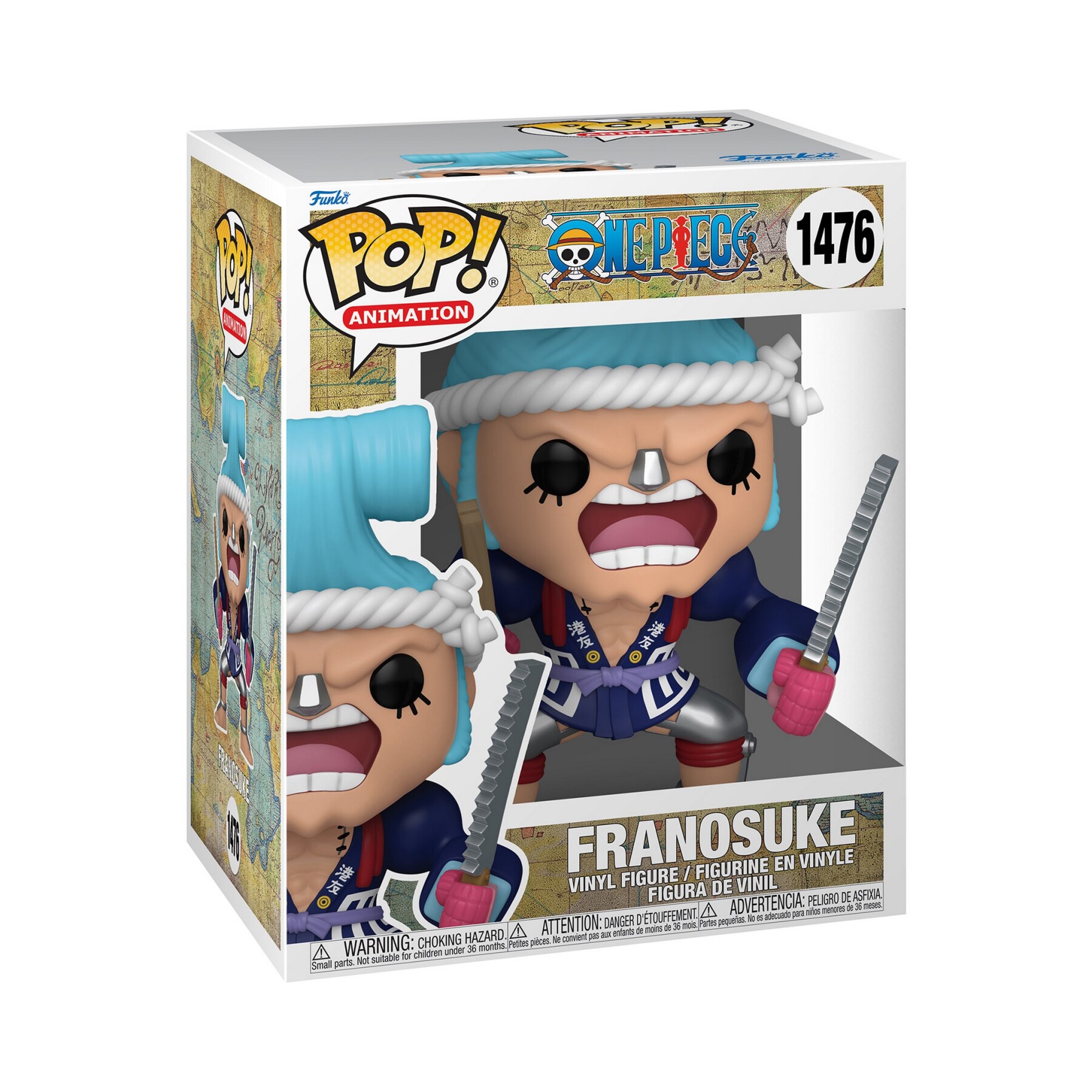 Pop super: one piece- franosuke(wano) - Funko