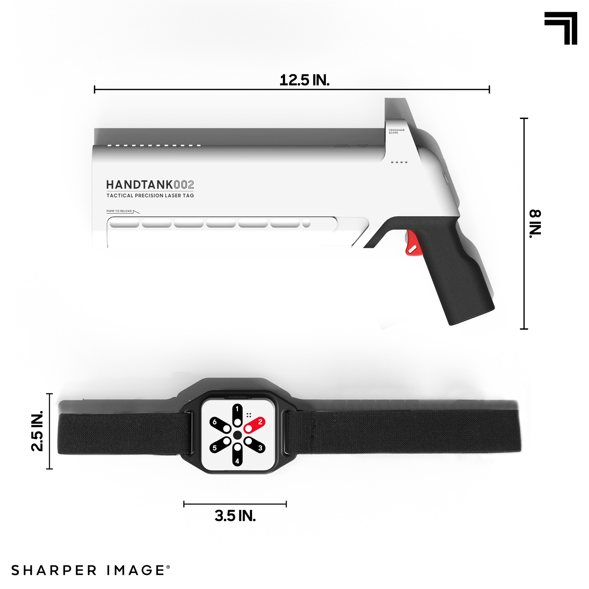 Sharper image - fucili laser tag blast pack sharper image - Sharper Image