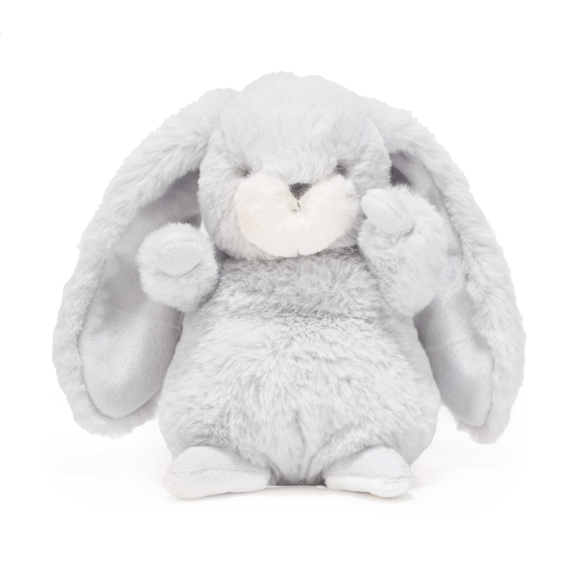 Peluche tiny nibble gray bunny 20 cm - Bunnies By The Bay