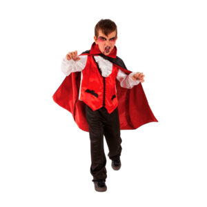 Costume halloween da vampiro ispirato al conte dracula bambino - 