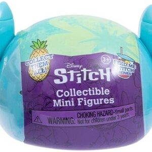 Disney stitch capsule con mini personaggi assortiti multicolore - 