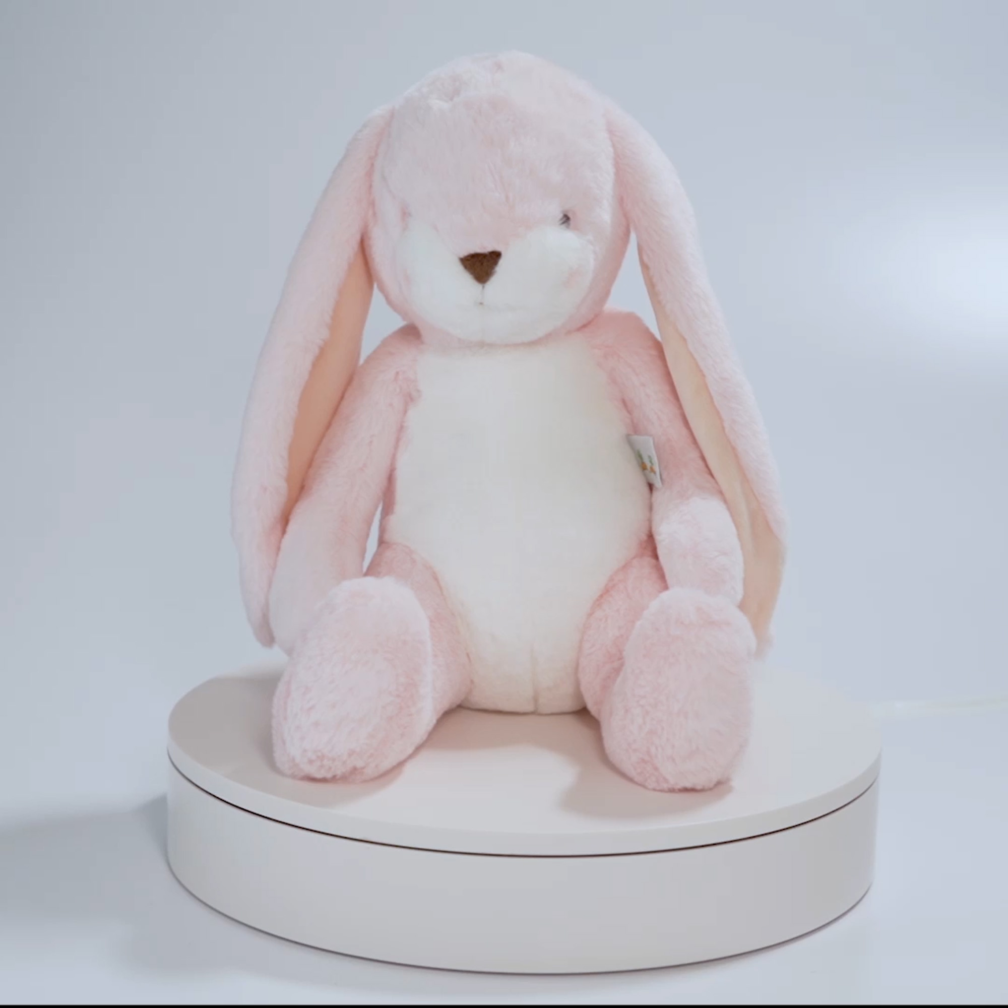 Peluche sweet nibble pink bunny 40 cm - Bunnies By The Bay