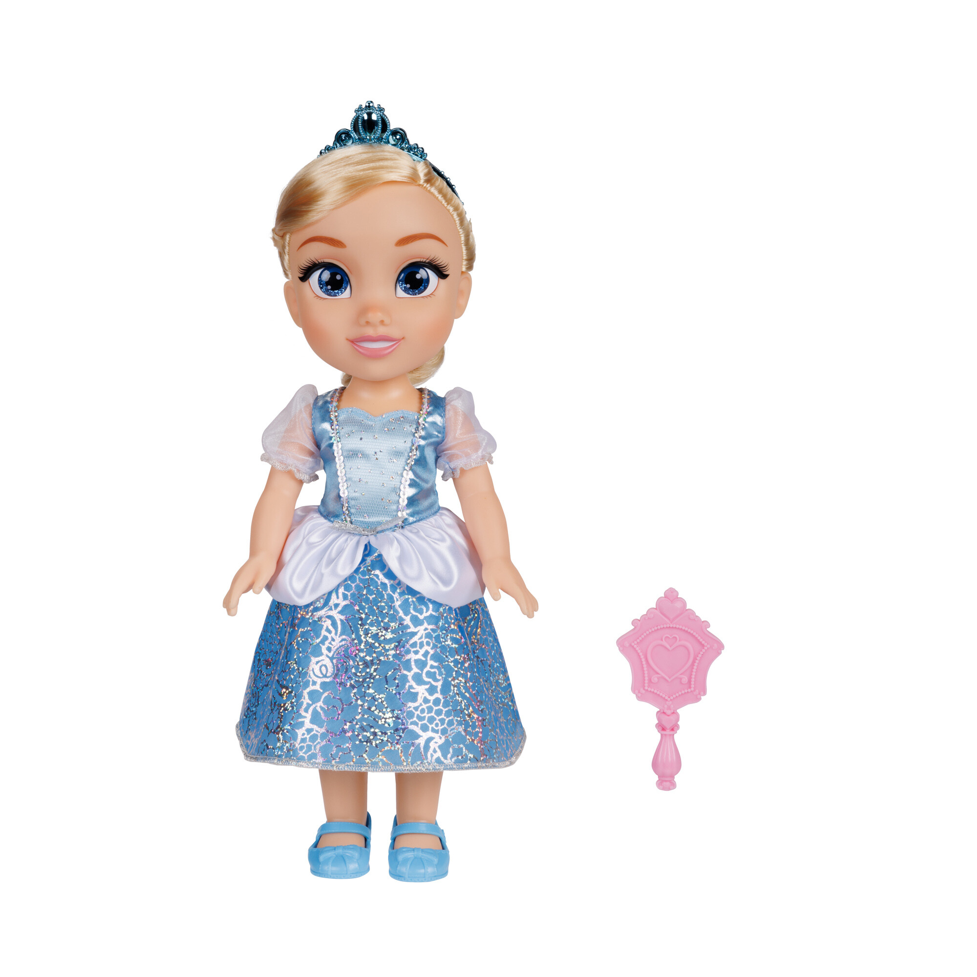 Disney princess bambola da 38 cm di cenerentola con occhi scintillanti! - DISNEY PRINCESS