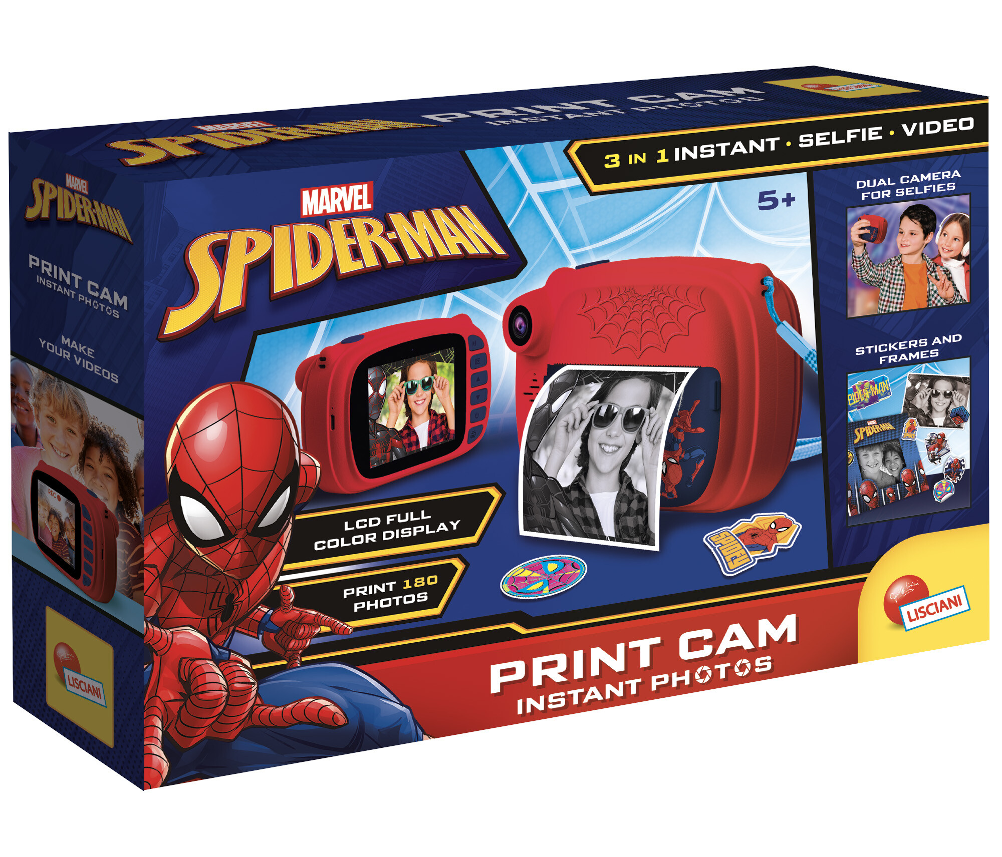 Spider-man print cam - LISCIANI, Avengers, Spiderman