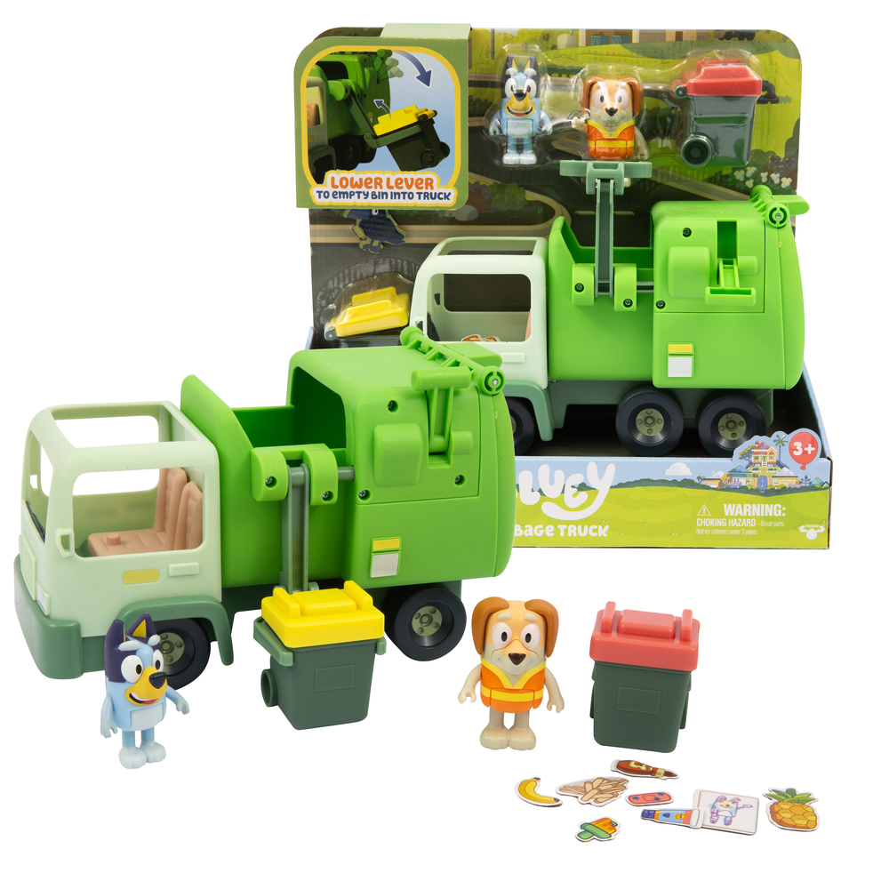 Giochi preziosi - bluey - camioni della spazzatura - Toys Center