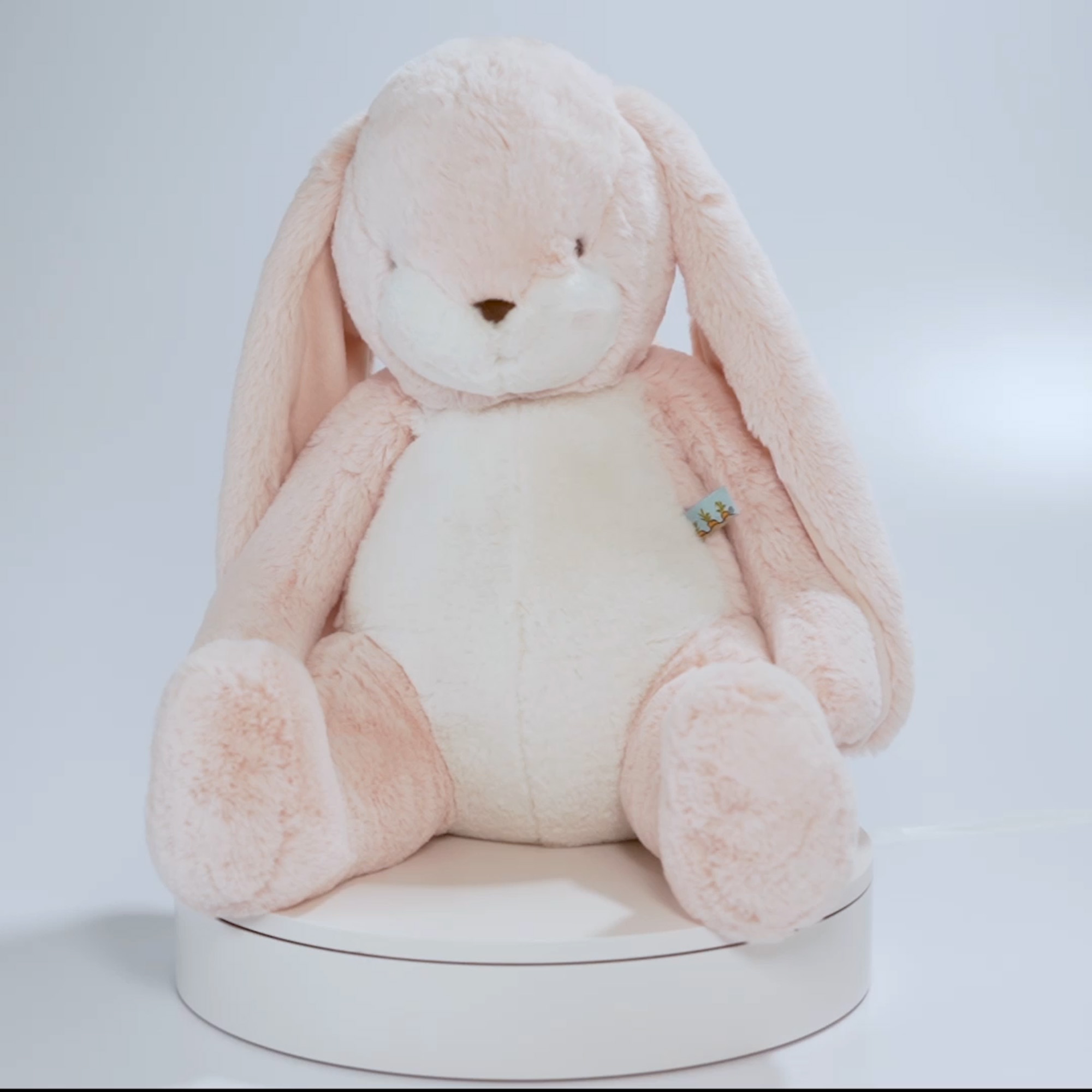 Peluche big nibble pink bunny 50 cm - Bunnies By The Bay