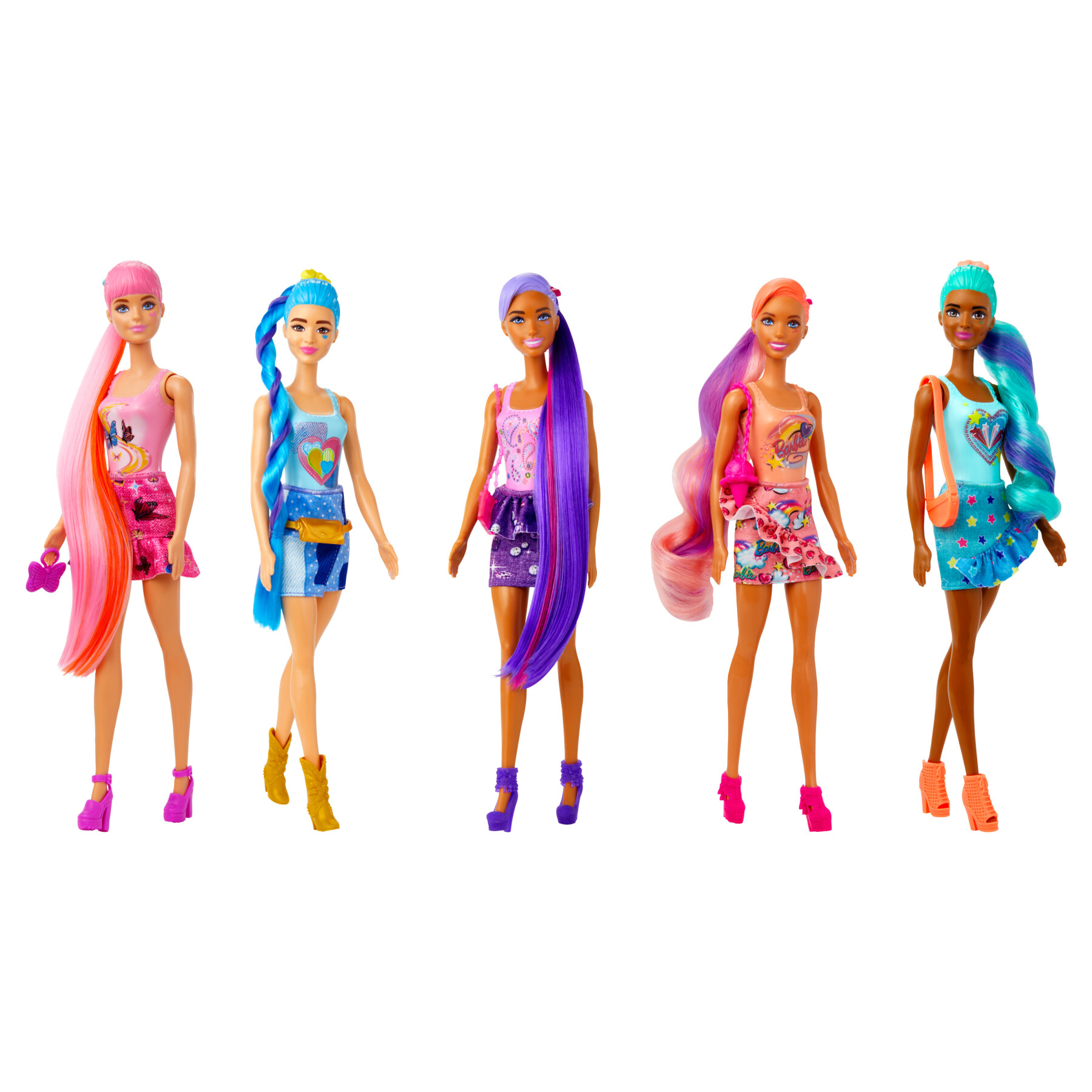 Barbie color reveal serie jeans bambole assortimento - Barbie