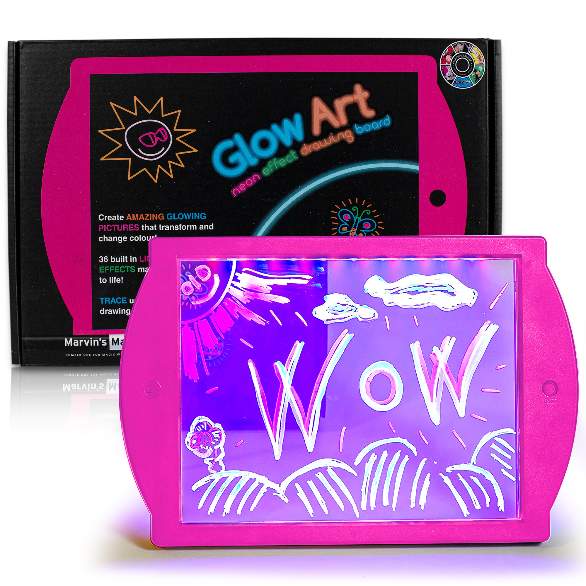 Glow art (rosa) - Marvin's Magic