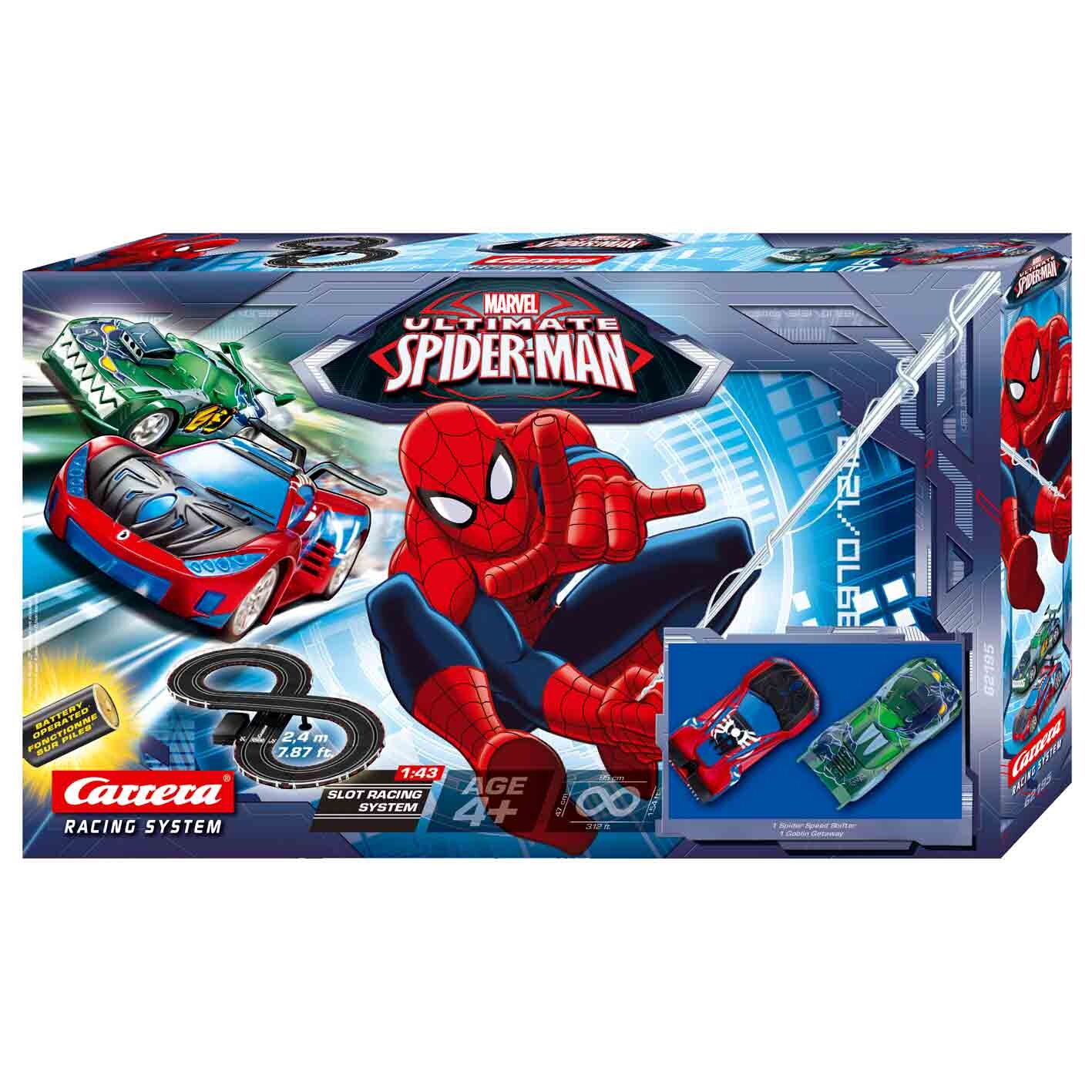 Ultimate spiderman pista carrera battery operated racing system - marvel - spider-man - CARRERA