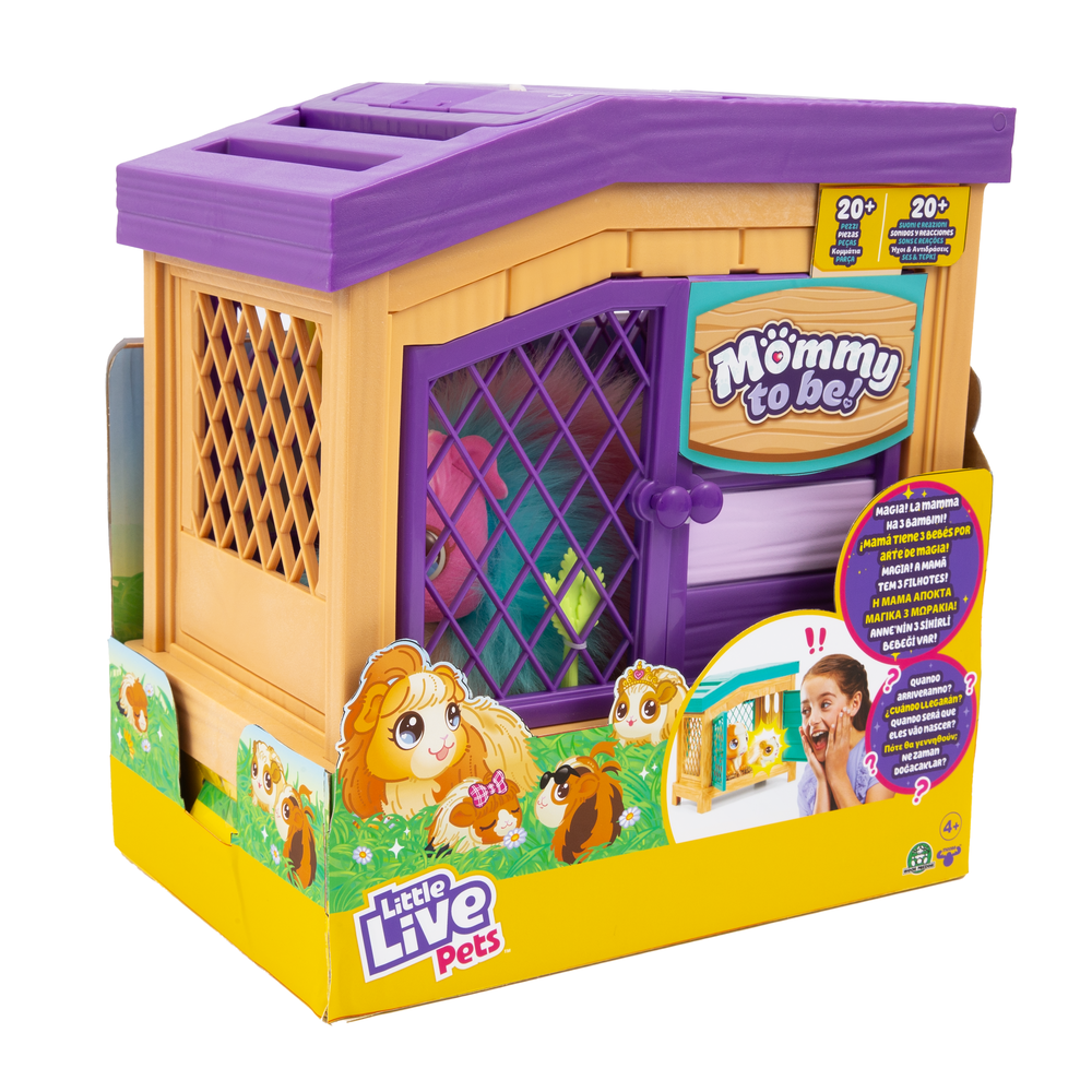 Giochi preziosi - little live pets - mommy to be playset - 