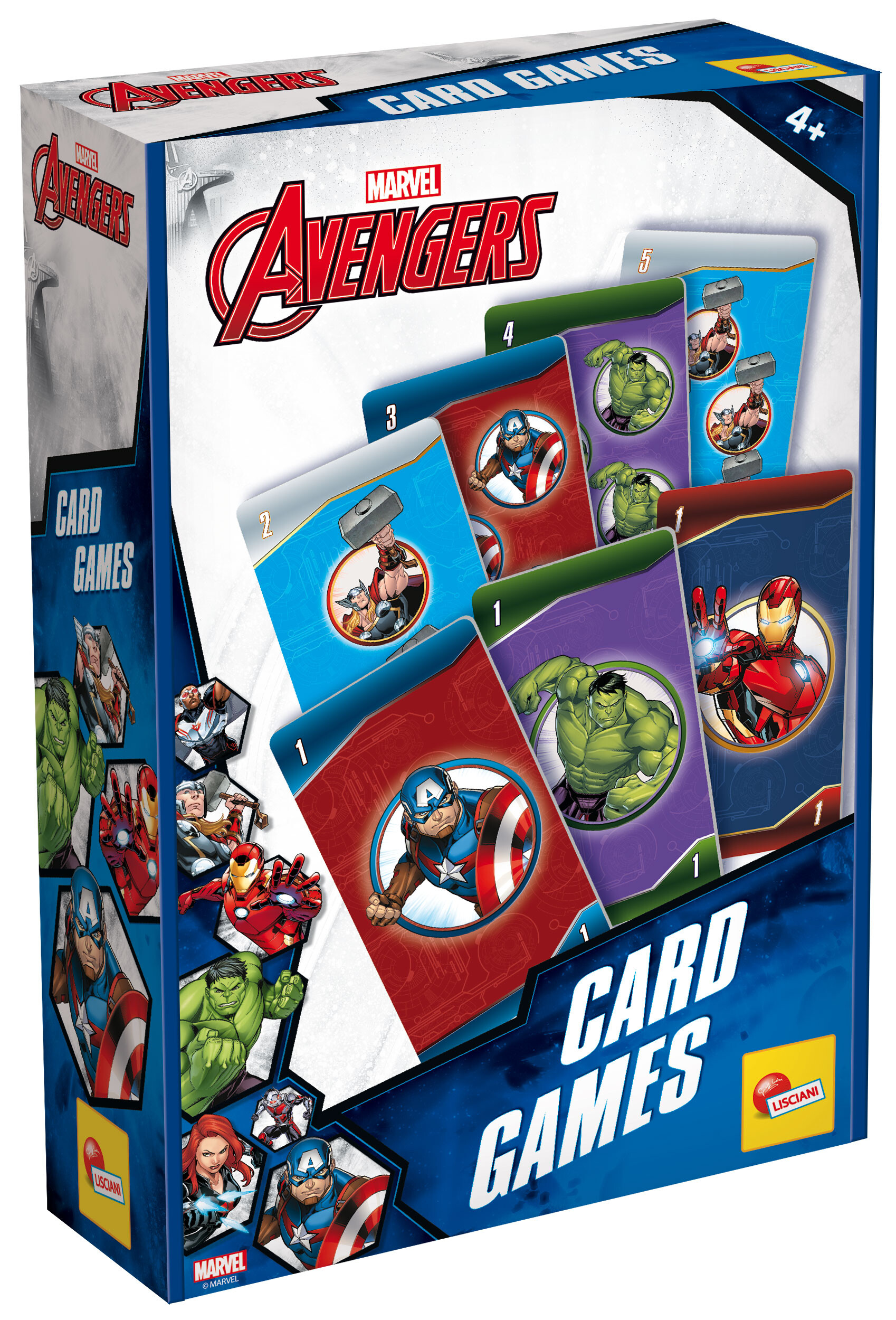 Avengers card games - LISCIANI, Avengers