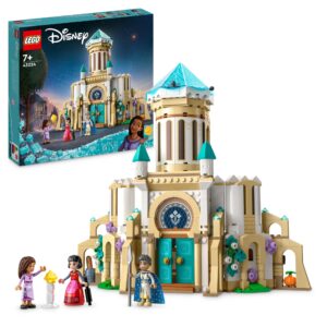 Lego disney wish 43224 il castello di re magnifico, gioco da costruire dal film wish con mini bamboline, regalo di natale - DISNEY PRINCESS, LEGO DISNEY PRINCESS