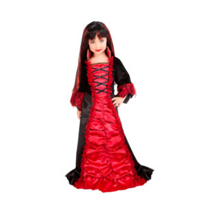 Costume da halloween draculinda bambina ispirato al conte dracula - 