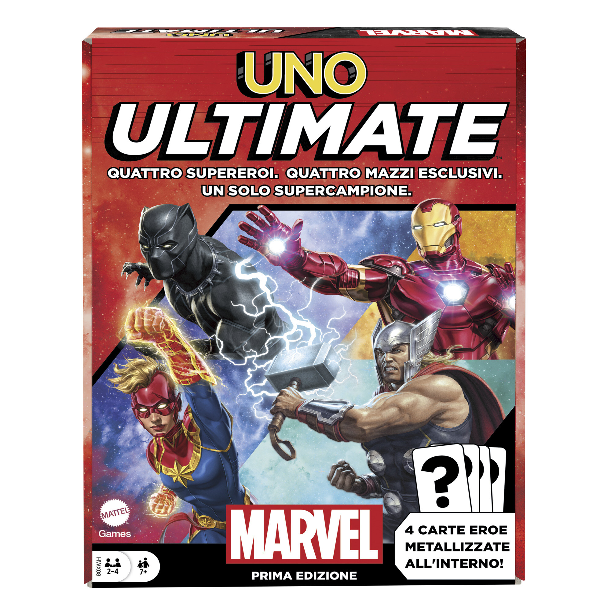 Uno ultimate, l'iconico gioco di carte con i supereroi marvel - UNO