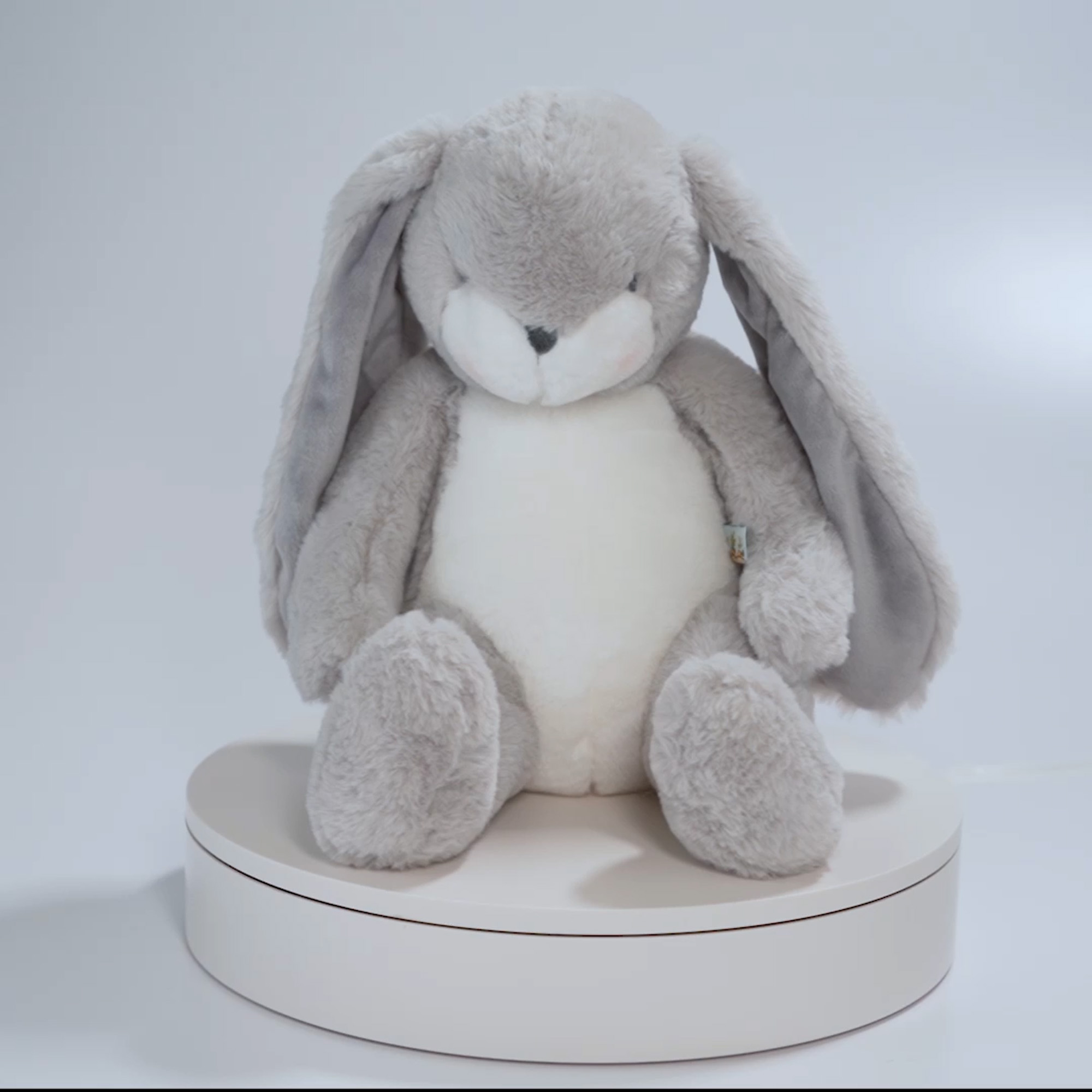 Peluche sweet nibble gray bunny 40 cm - Bunnies By The Bay