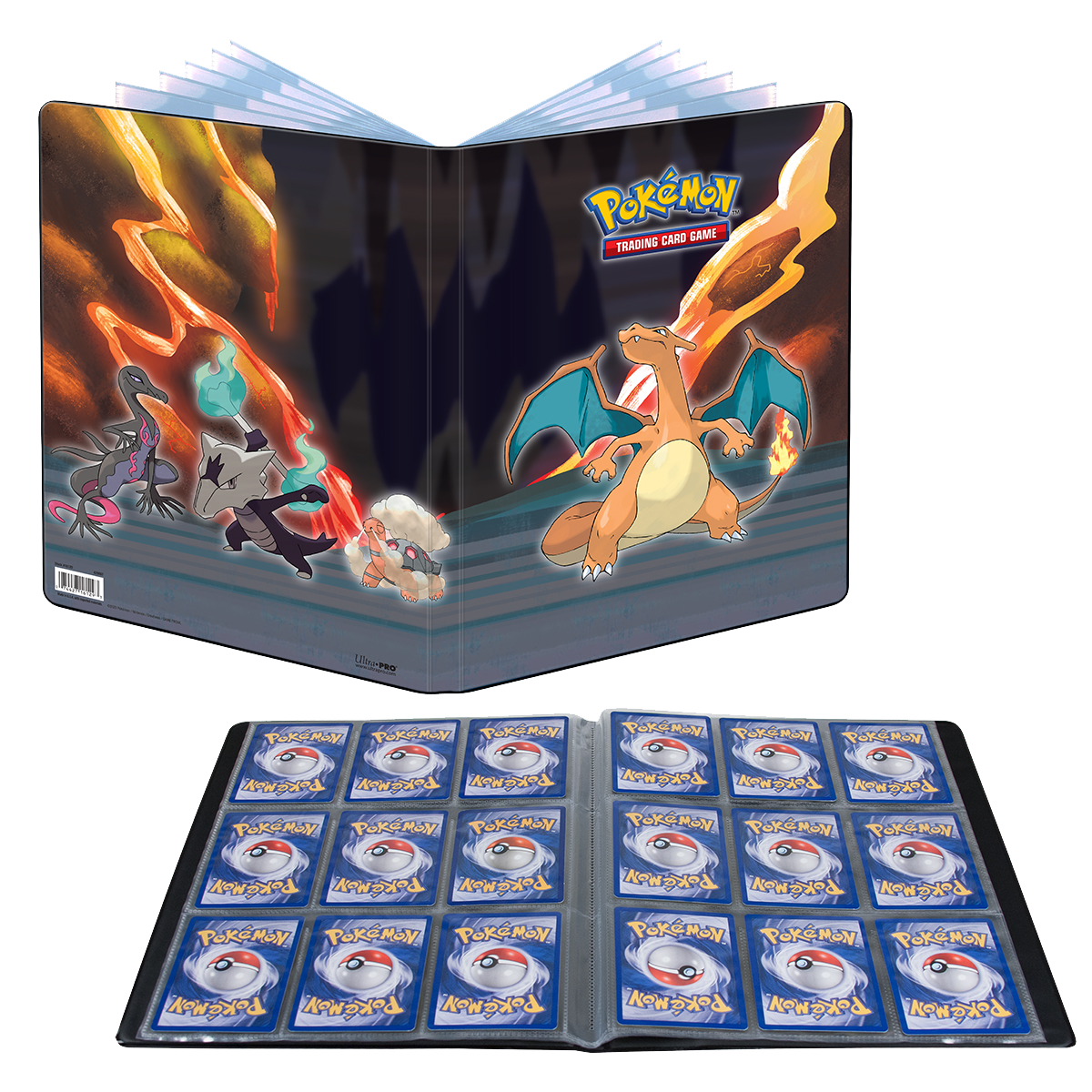 Ultra pro pokemon portfolio 9 tasche 10 pagine scorching summit - POKEMON