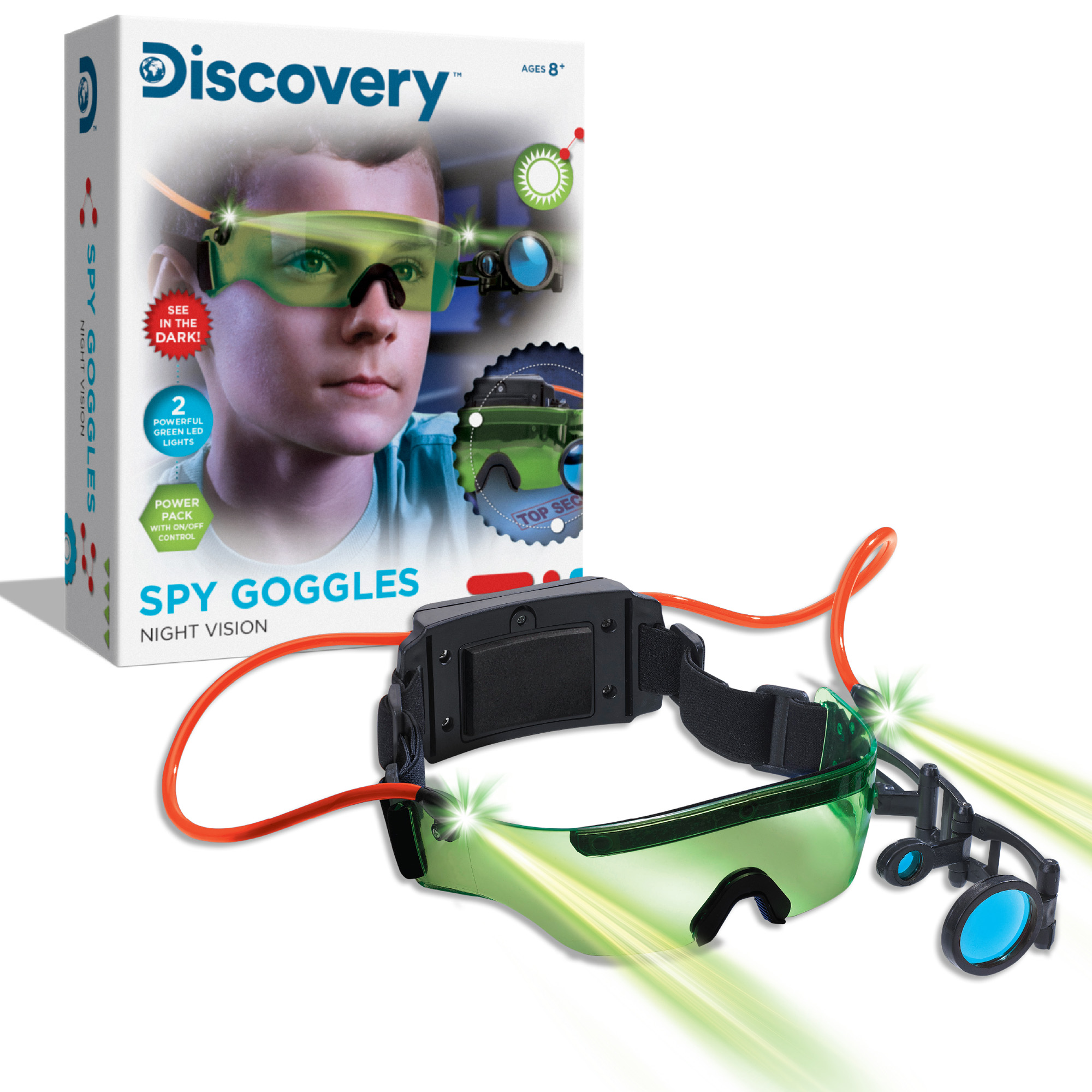 Occhiali da spia con visione notturna - Discovery Toys