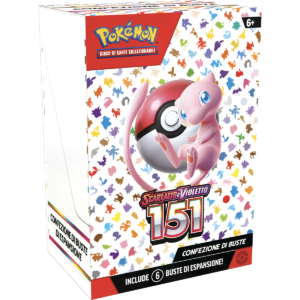 Pokemon scarlatto e violetto 151 confezione di buste di espansione - POKEMON