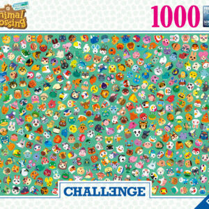 Ravensburger - puzzle animal crossing challenge, 1000 pezzi, puzzle adulti - RAVENSBURGER