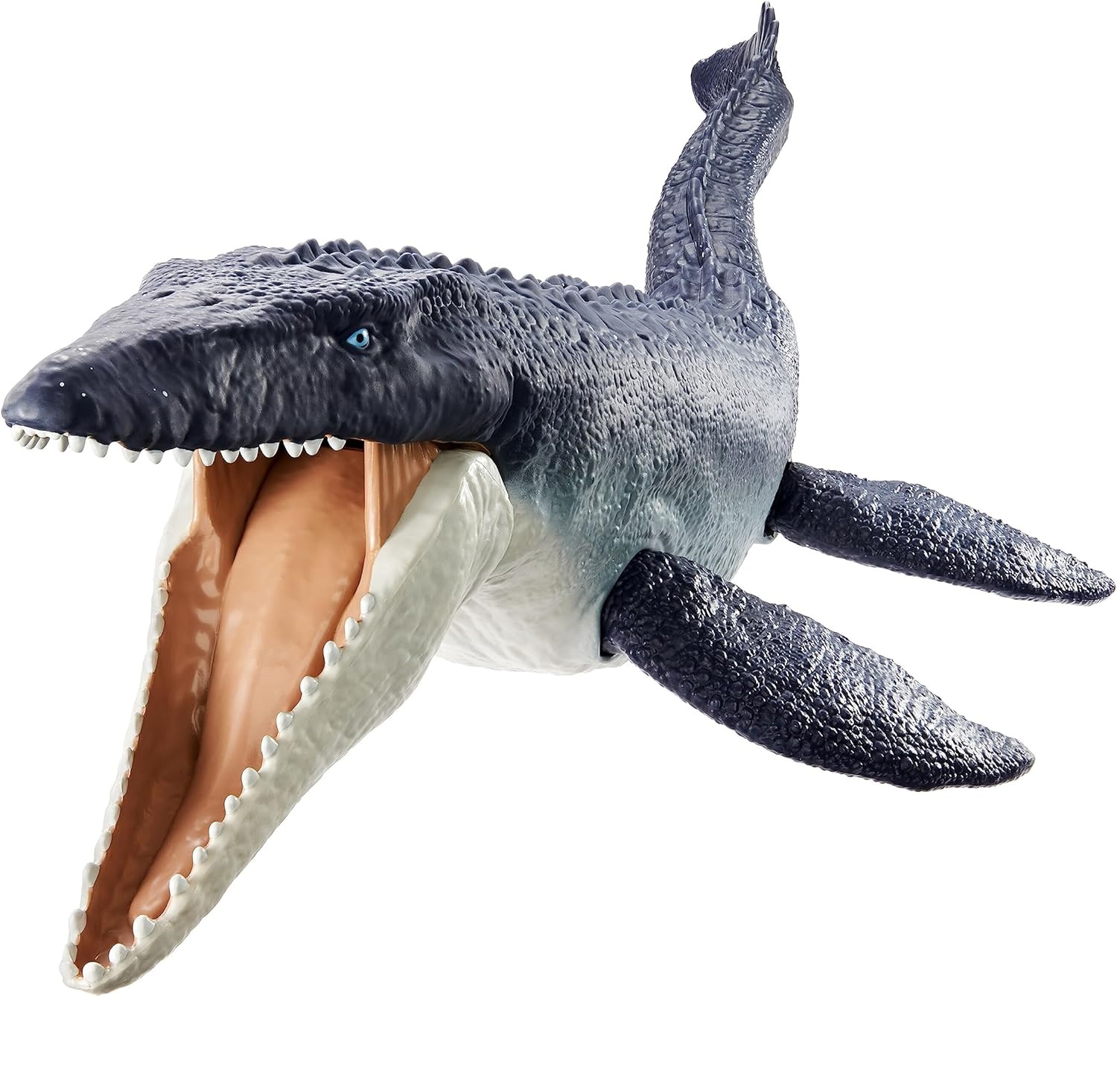 Jurassic world – mosasauro dinosauro giocattolo con articolazioni mobili, per bambini 4+ anni - Jurassic World