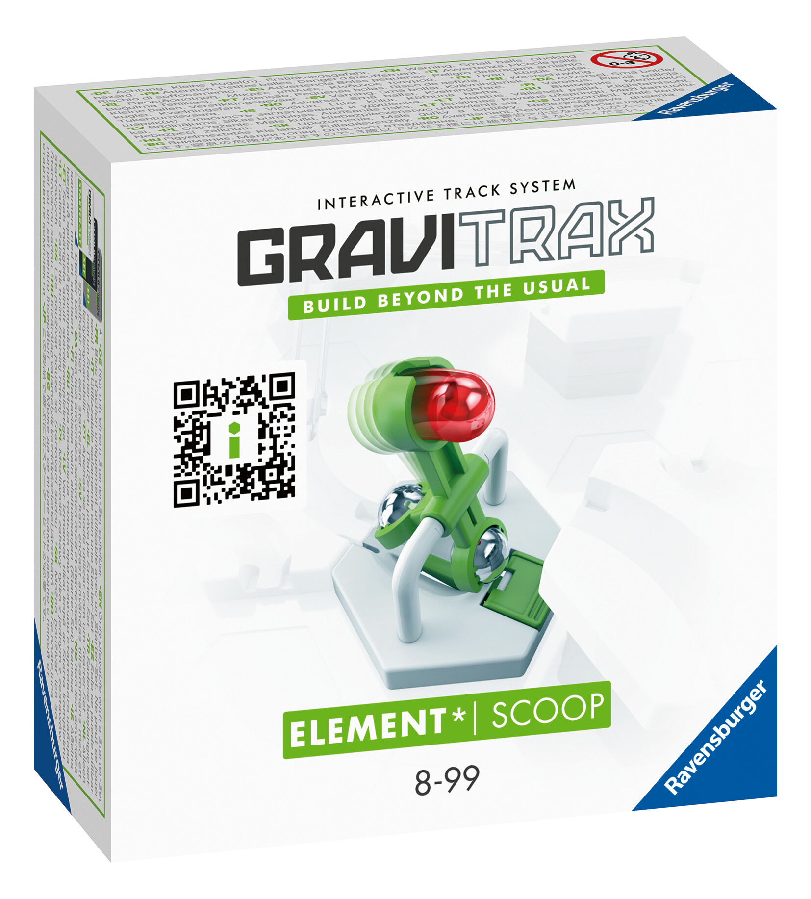 Ravensburger gravitrax scoop, gioco innovativo ed educativo stem, 8+ anni, accessorio - GRAVITRAX