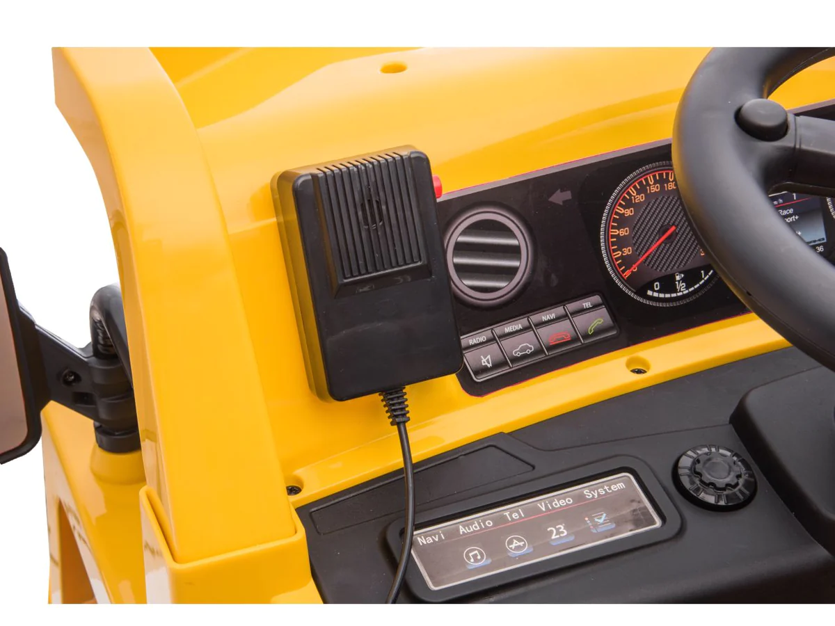Caterpillar dump truck 12v con radiocomando parentale - 