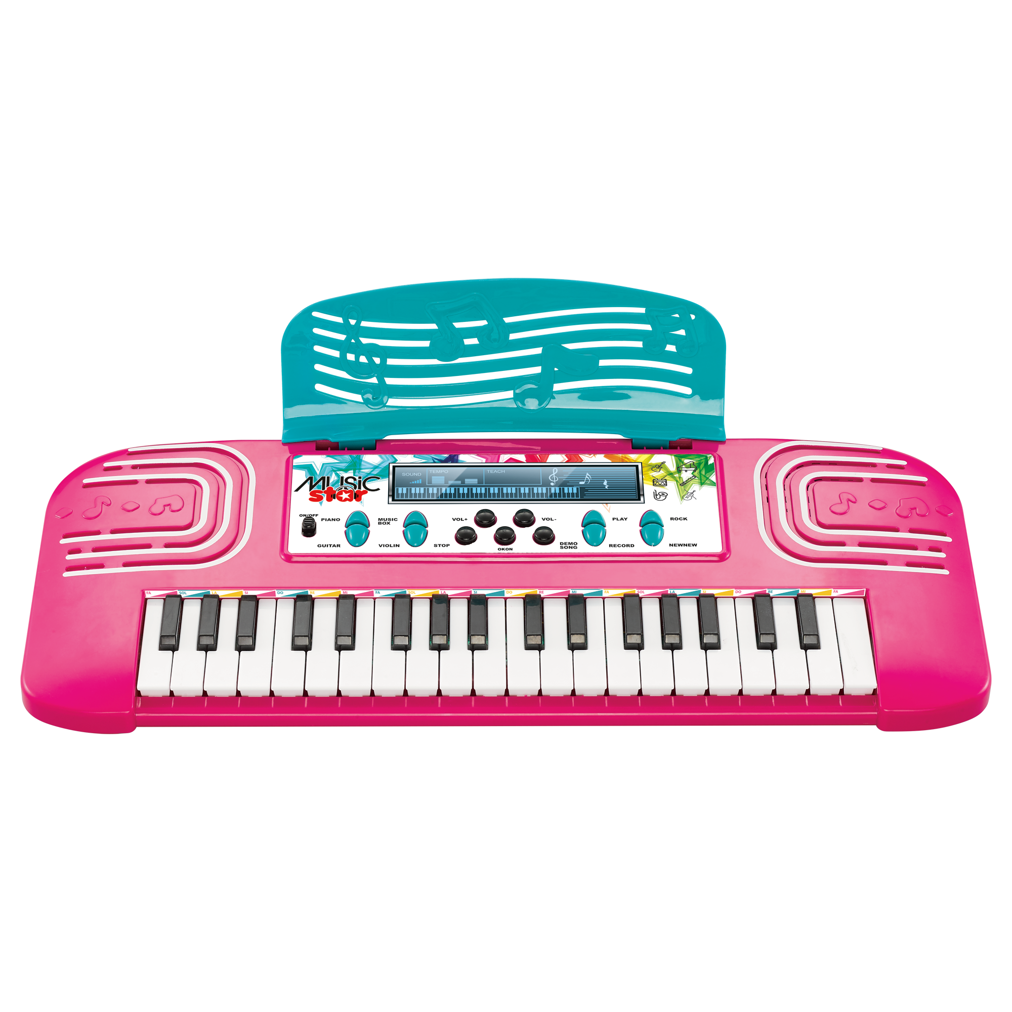 Electronic keyboard - girl - MUSIC STAR