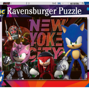 Ravensburger - puzzle sonic, 300 pezzi xxl, età raccomandata 9+ anni - RAVENSBURGER, Sonic